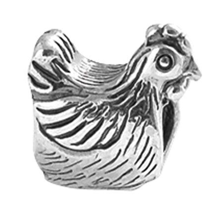 Prerogatives Sterling Chicken Bead