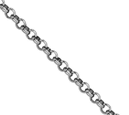 Steel by Design 36 Rolo Link N ecklace