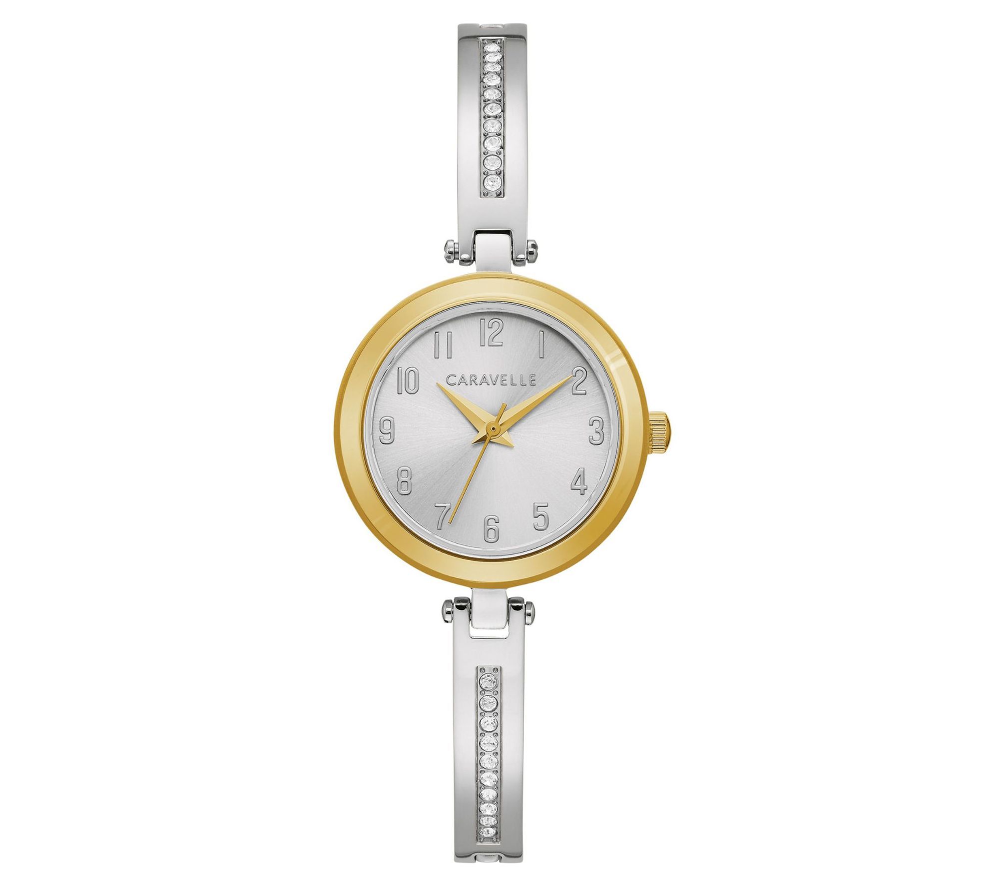 Caravelle Women's Boxed Two-Tone Watch and Bang e Set