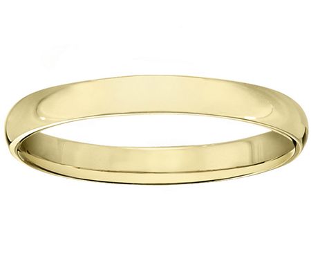 Women's 18K Yellow Gold 3mm Comfort Fit Wedding Band