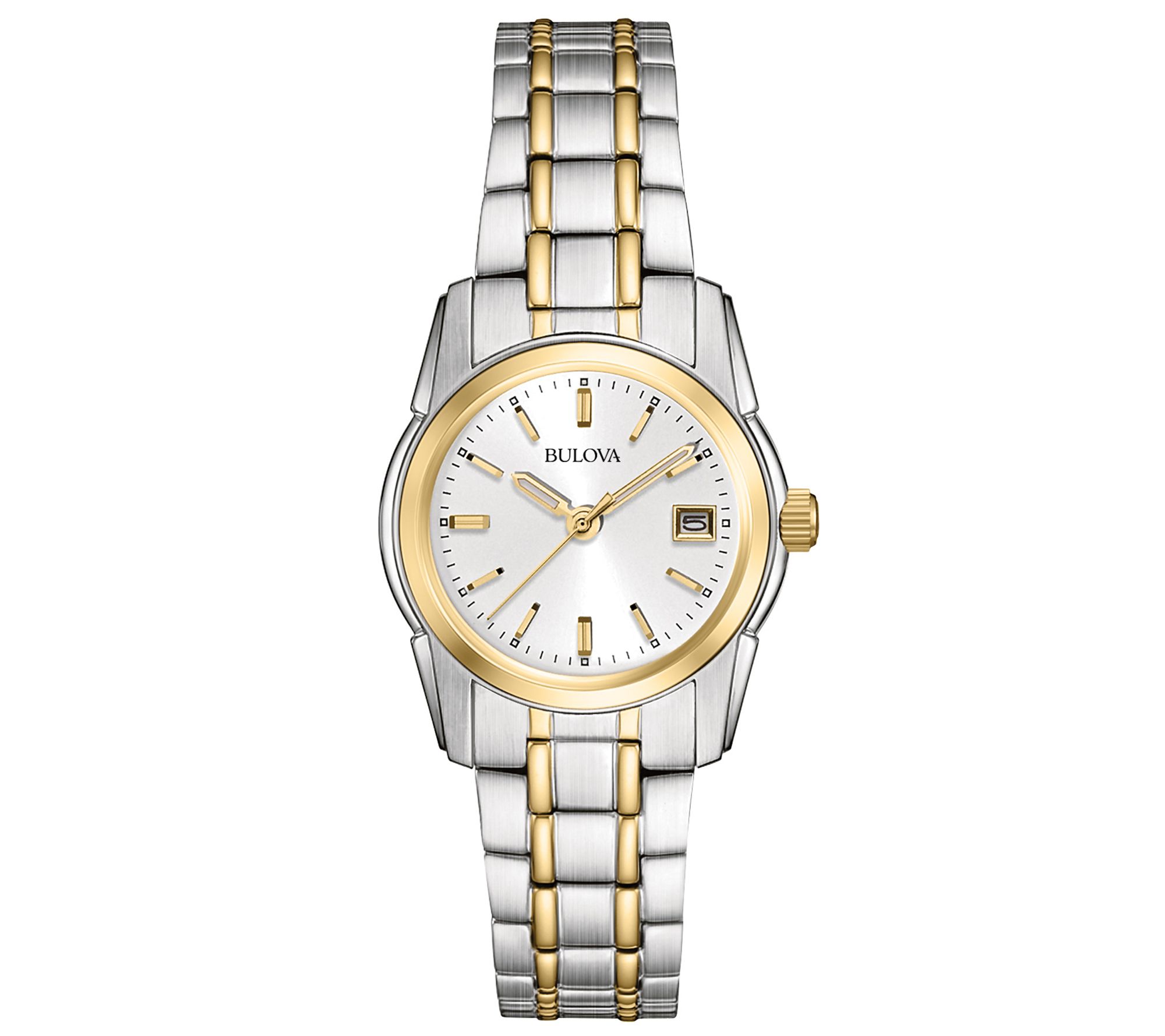 Bulova Womens Two-tone Stainless Steel Bracele t Watch