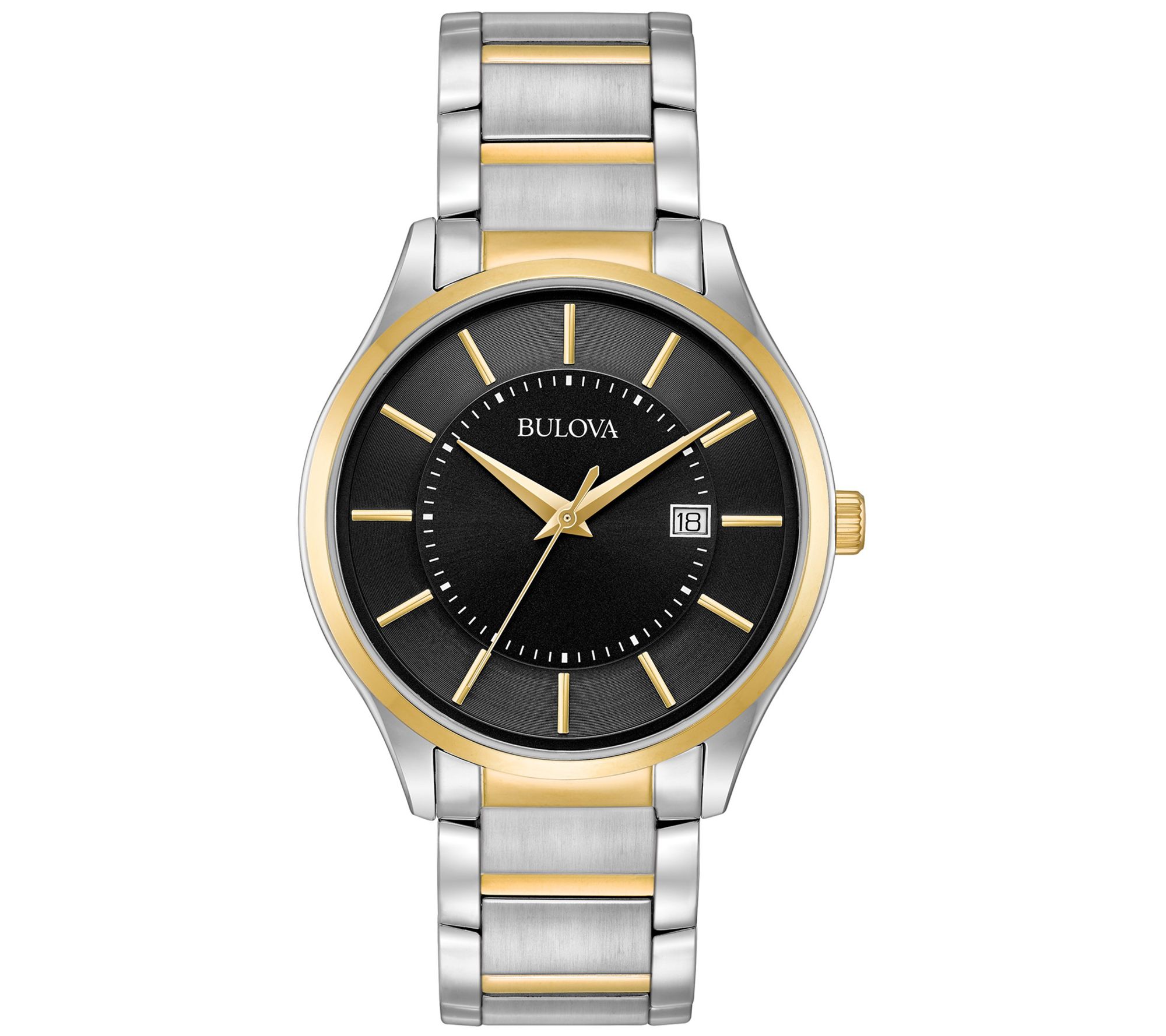 Bulova Men's Classic TwoTone Stainless Steel Watch