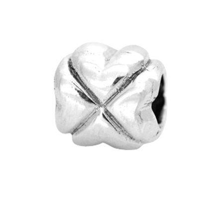 Prerogatives Sterling Clover Bead