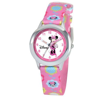Disney Kids Minnie Mouse Stainless Steel Time T eacher