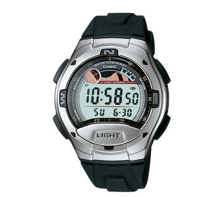 Casio Mens Casual Black Sports Watch