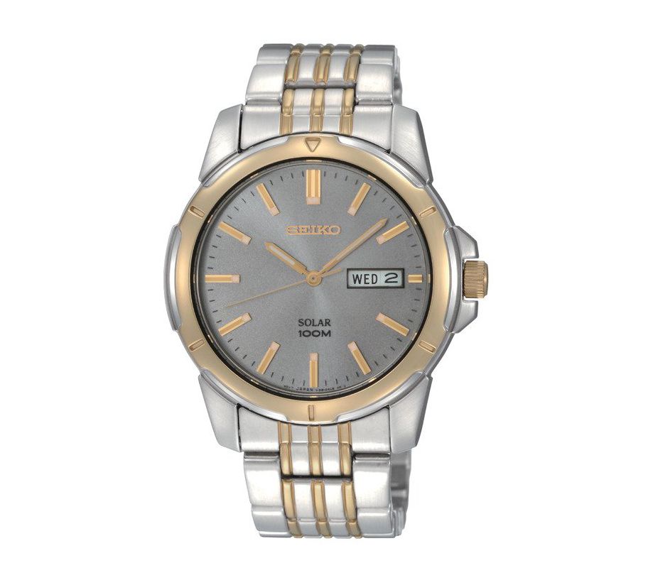 Seiko Mens Two-Tone Stainless Steel Watch