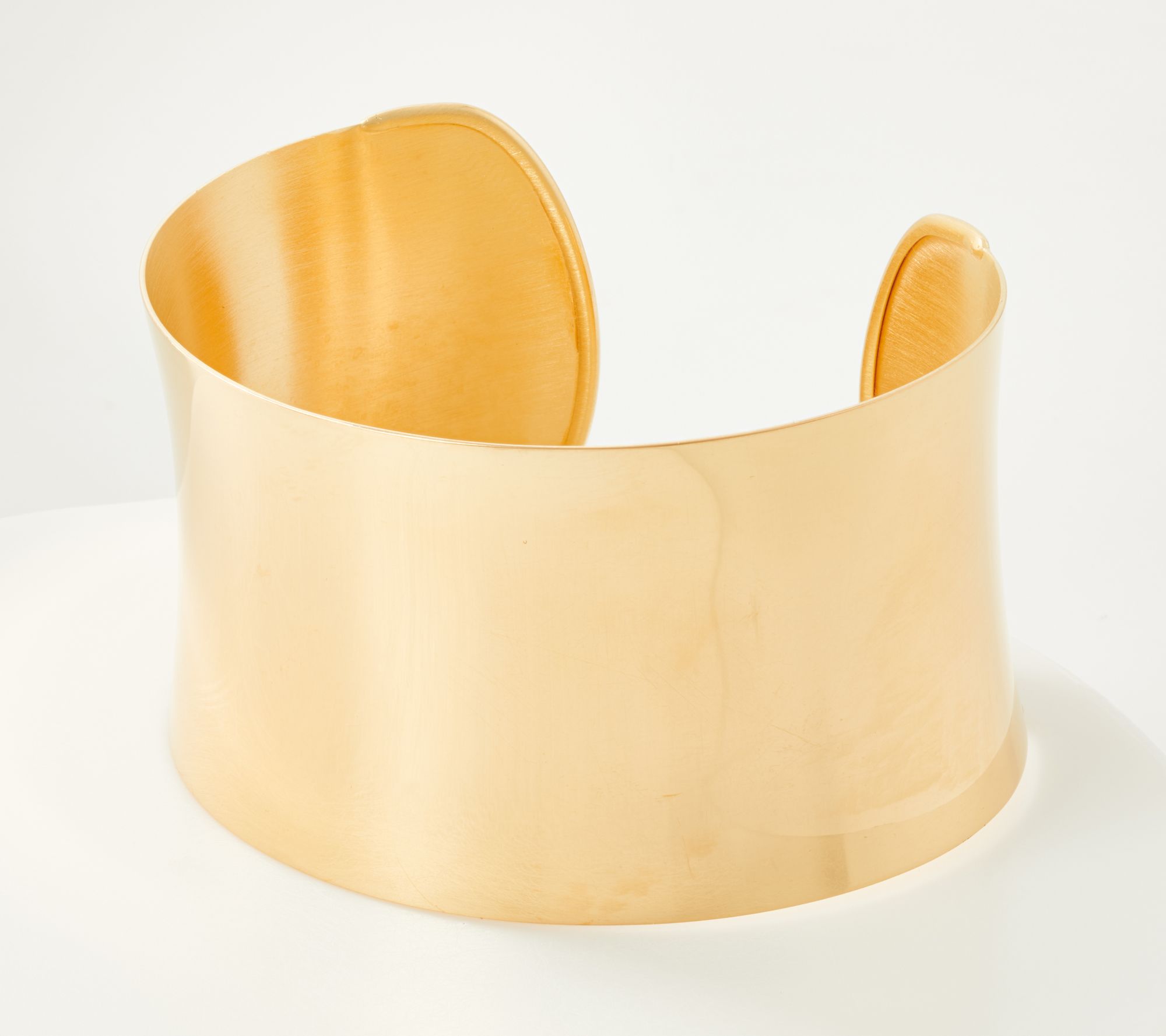 Italian Silver Polished Conccave Cuff 30.0g