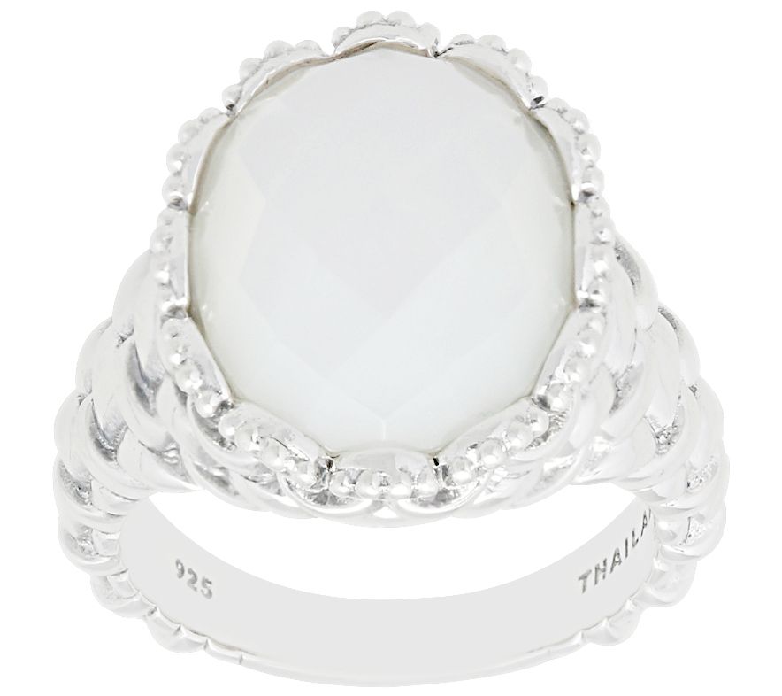 Tiffany Kay Studio Sterling Textured Gemstone R ing