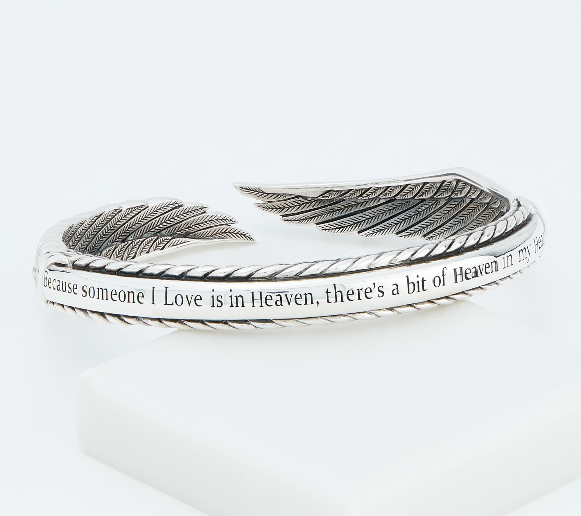 JAI Sterling Silver Heaven Cuff, 31.5g-40.9g