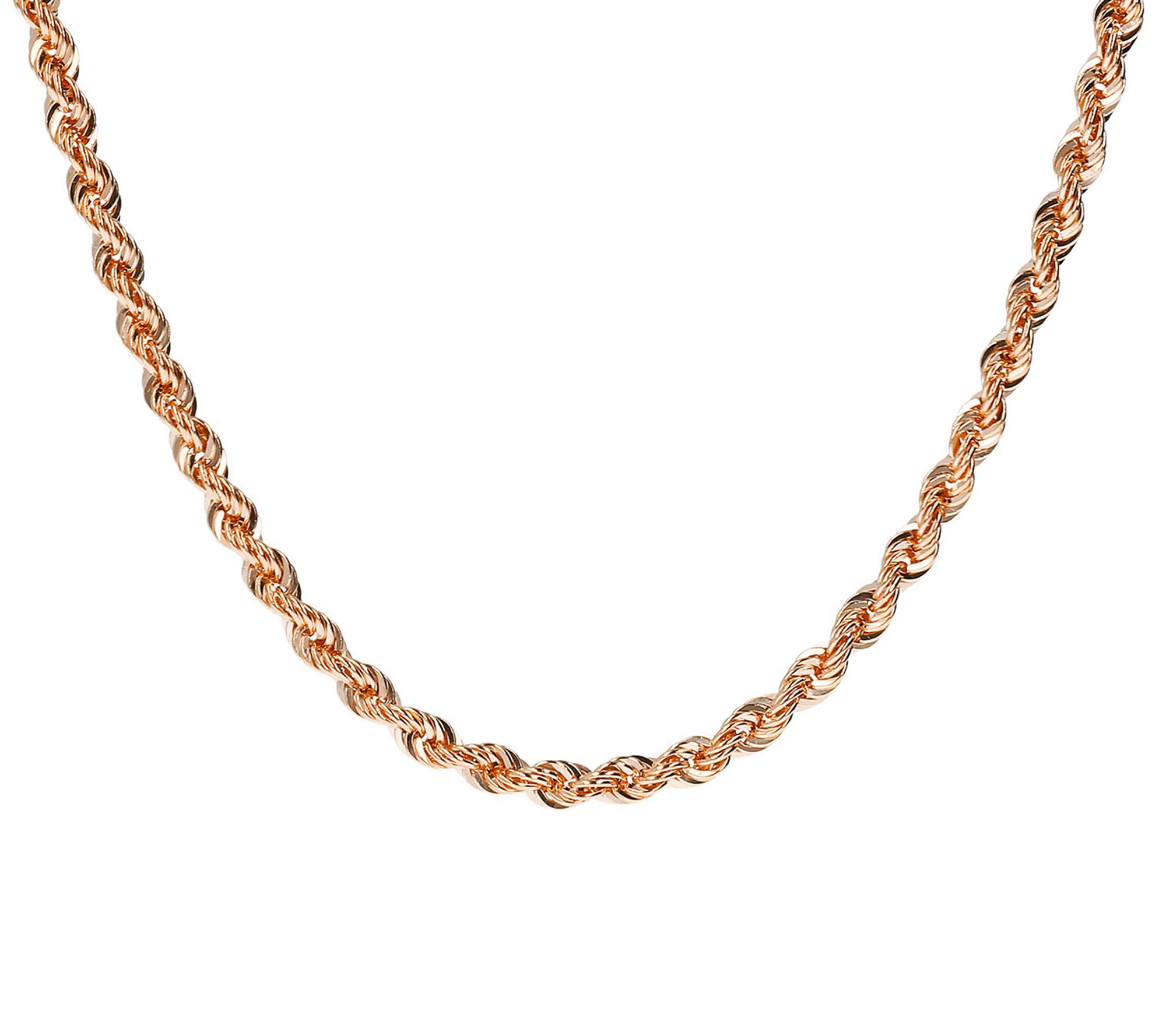 qvc men's gold chains