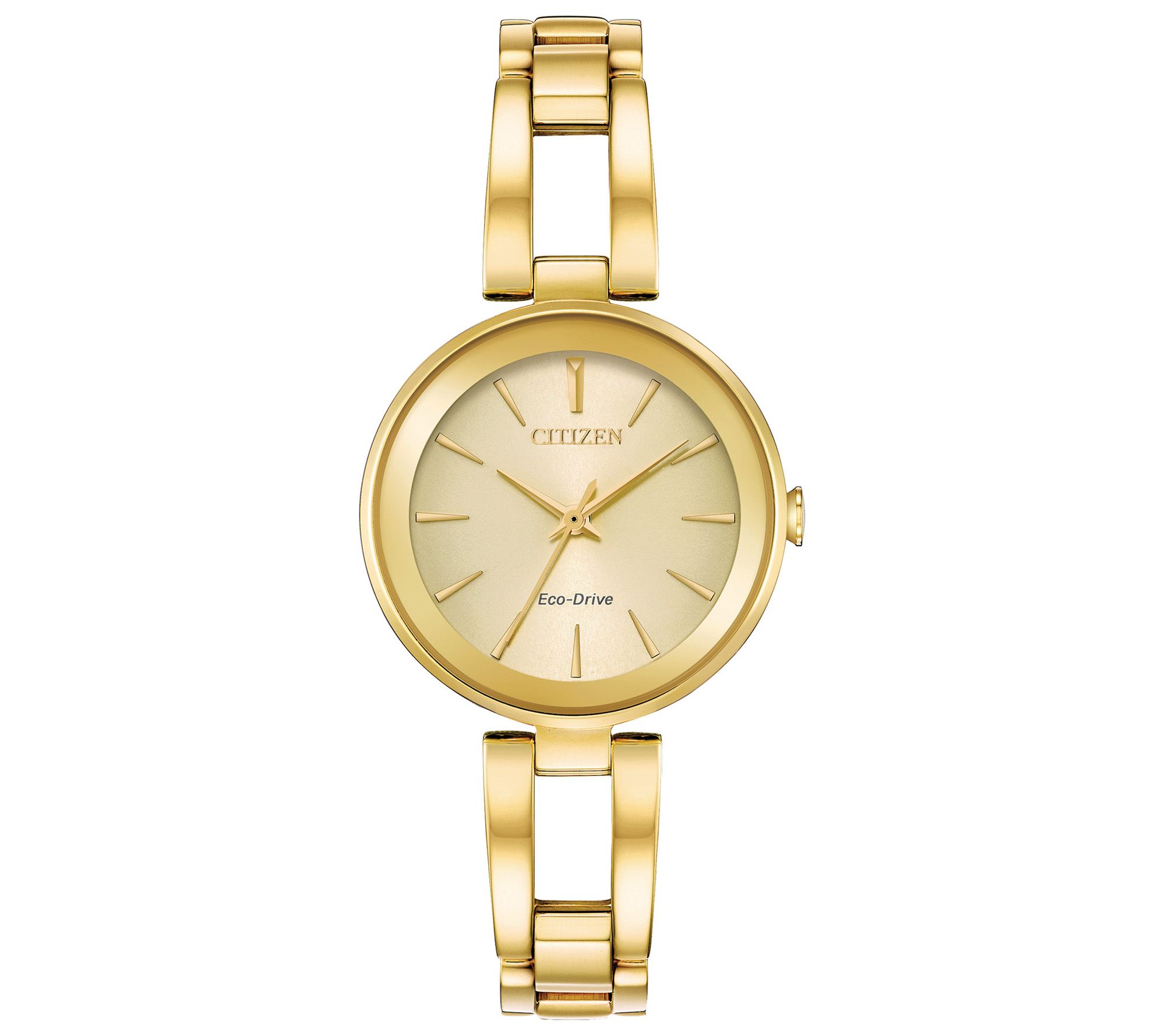 Citizen Eco-Drive Womens Axiom Goldtone Watch