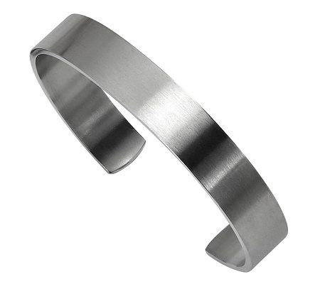 Steel by Design Mens Satin Finished C uff