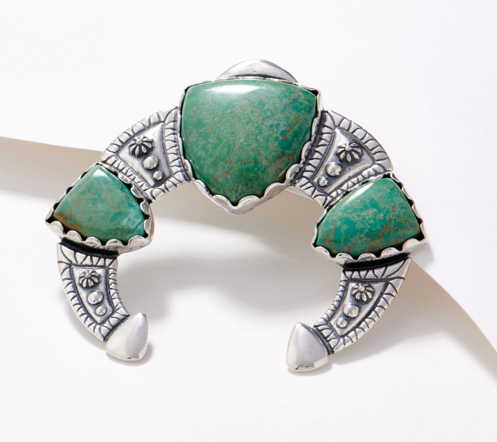 American West Sterling Silver Bold Naja Enhancer