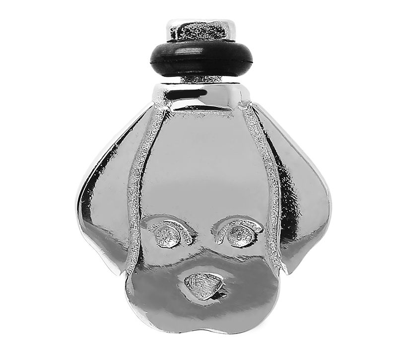 DUO Sterling Silver Dog Charm