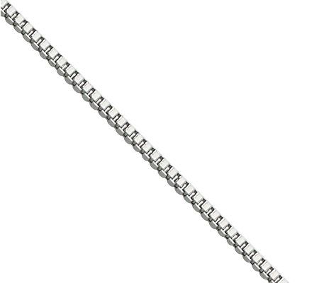 Steel By Design 18 Box Chain Necklace