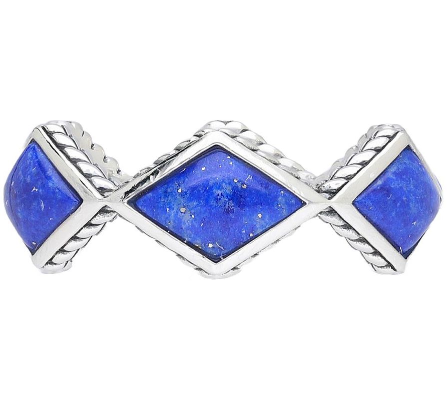 Tiffany Kay Studio Sterling Gemstone Eternity B and Ring