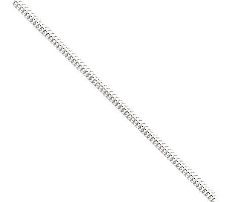 Sterling 9 Snake Anklet