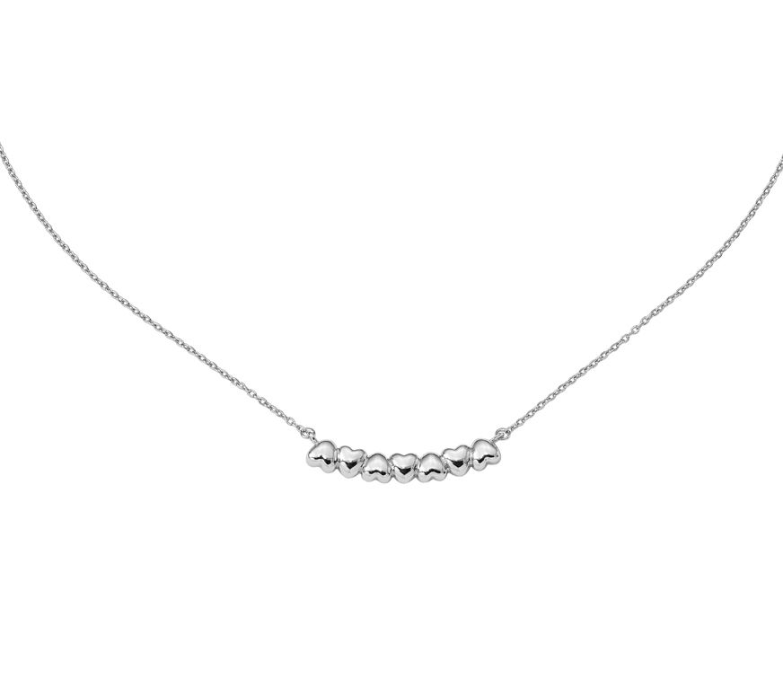 Sterling Heart Bar Necklace by Silver Style Page 1 —