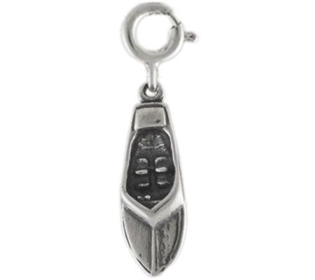 Sterling Speedboat Charm