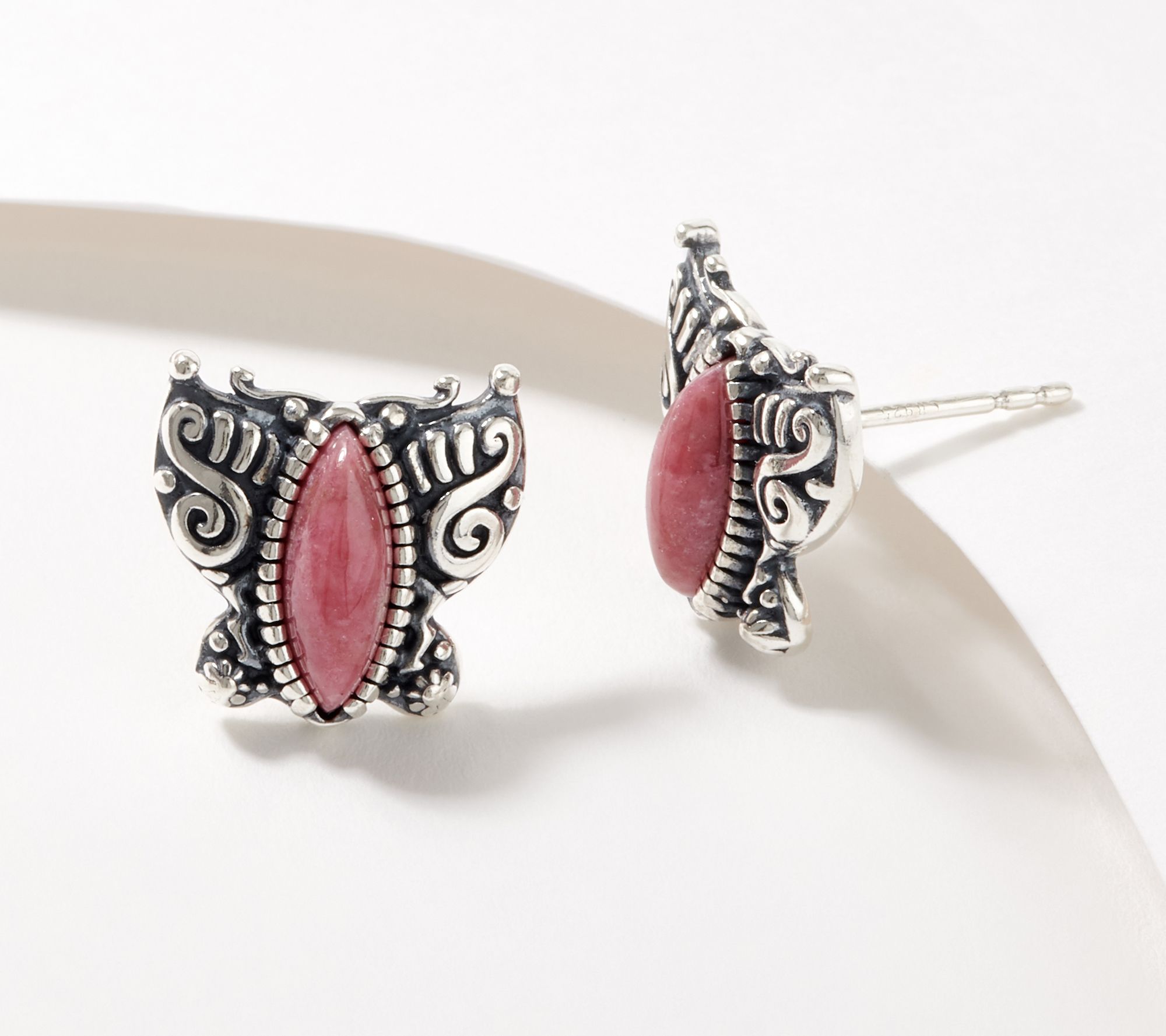 American West Sterling Silver Gemstone Garden Earrings