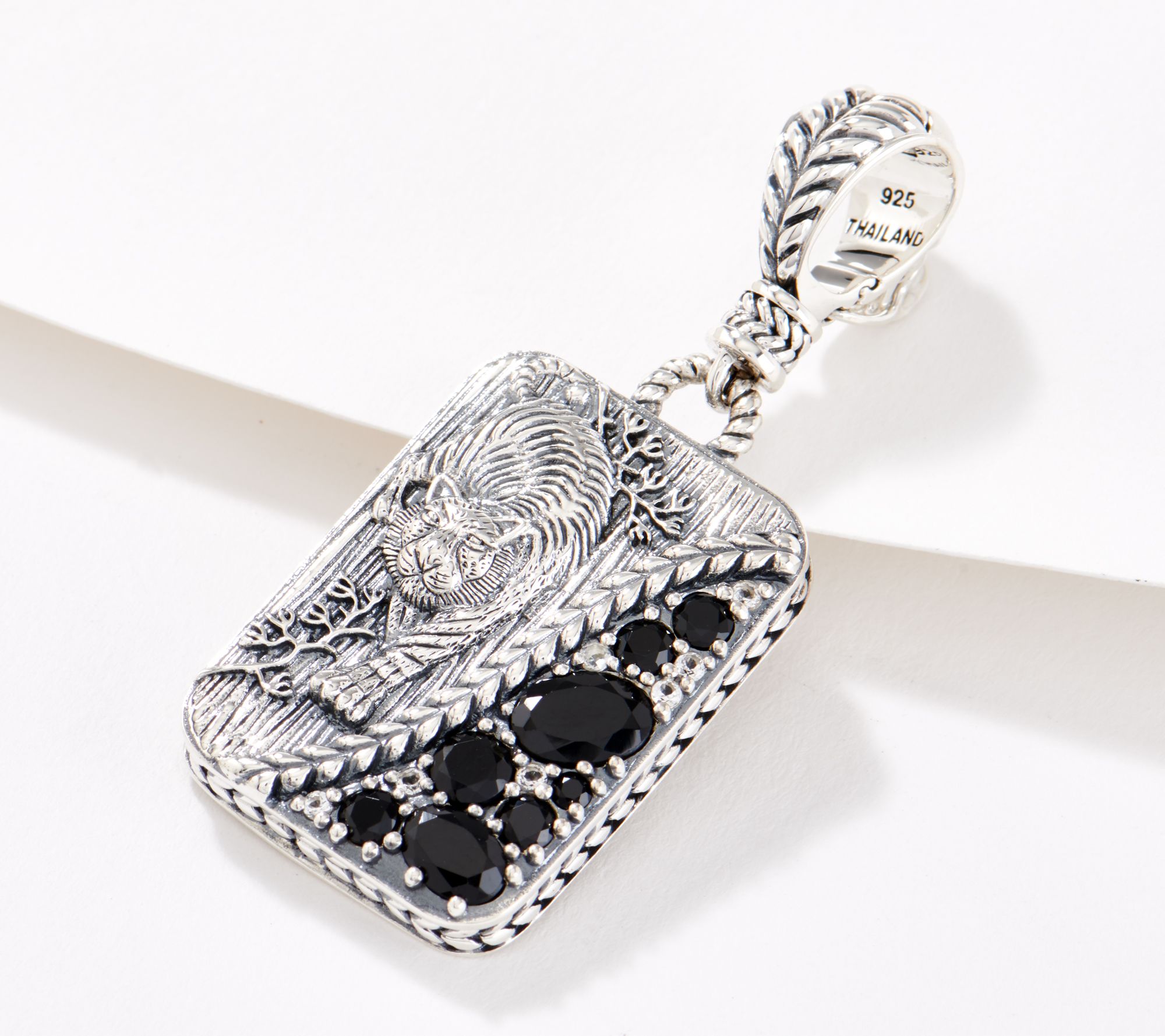JAI Sterling Silver Kimono Collection Gemstone Enhancer