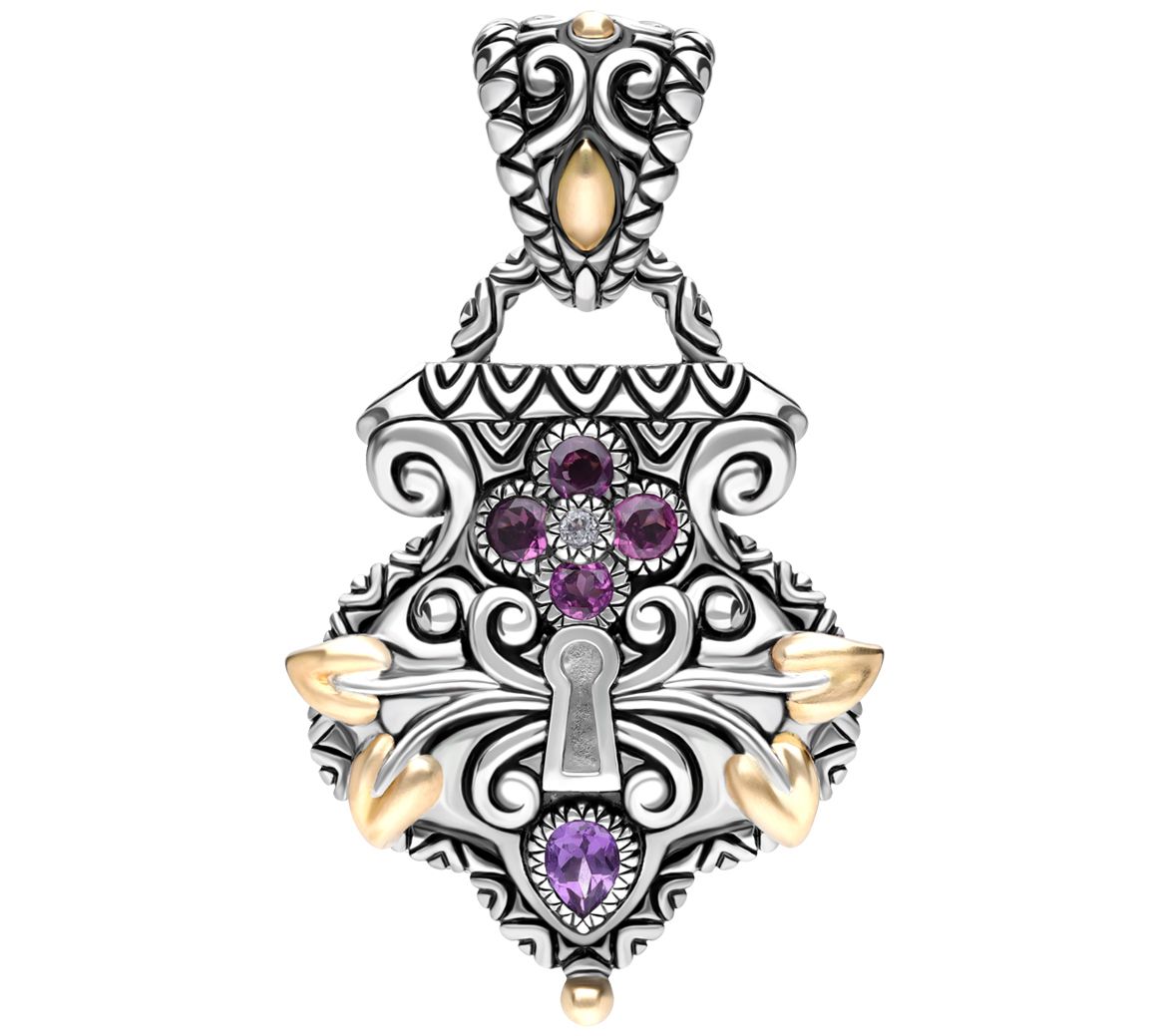 Barbara Bixby Silver & 18K Gold Multi-GemstoneEnhancer