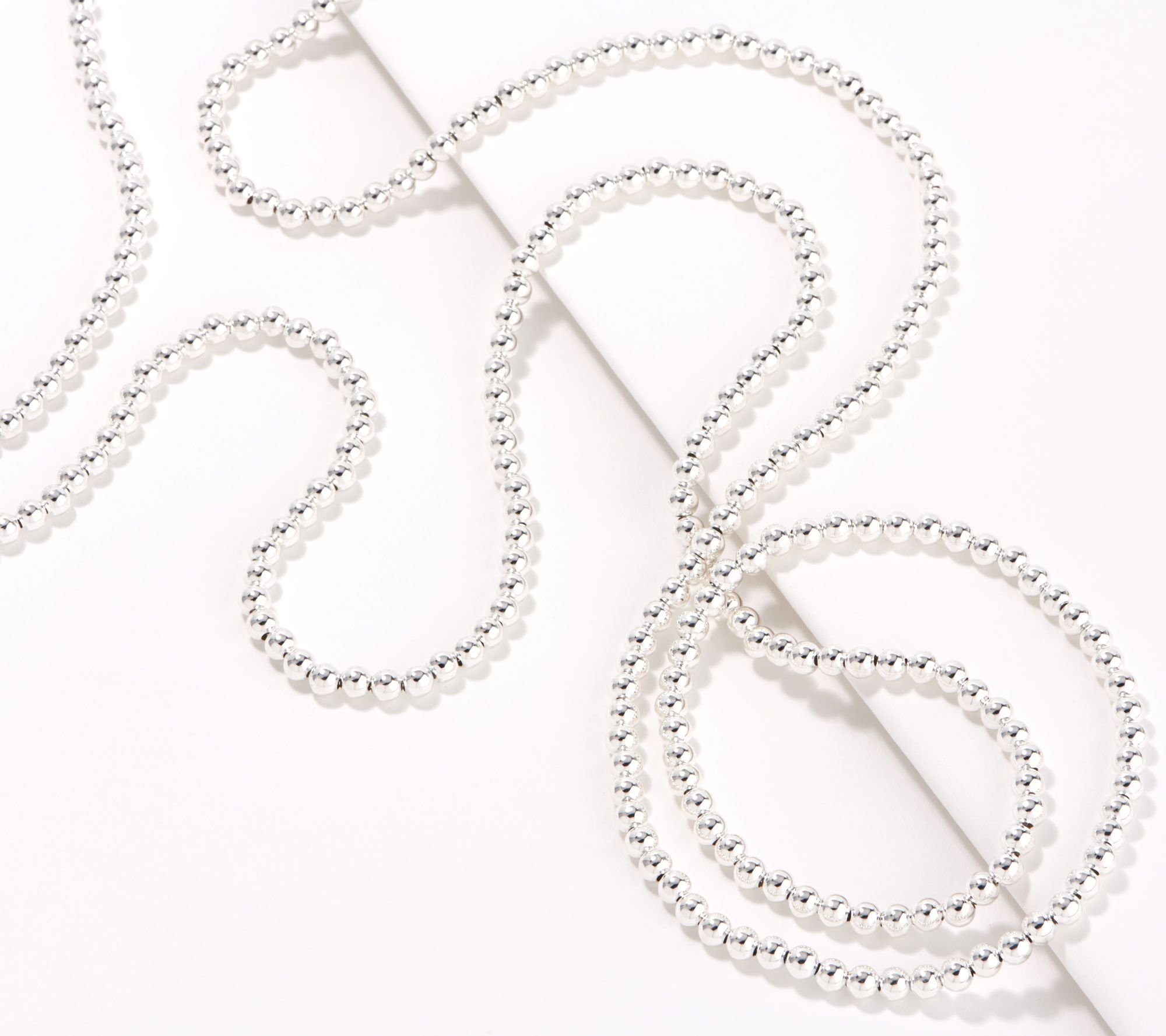 UltraFine Beaded Magnetic Clasp 72 Necklace, 48.9g