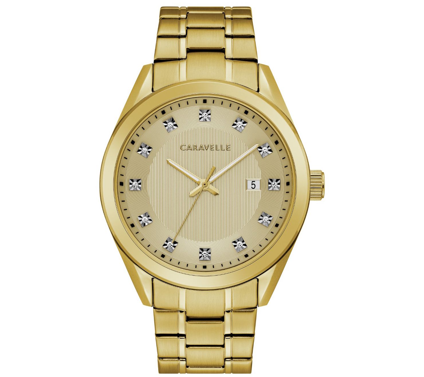 Caravelle by Bulova Mens Crystal W atch