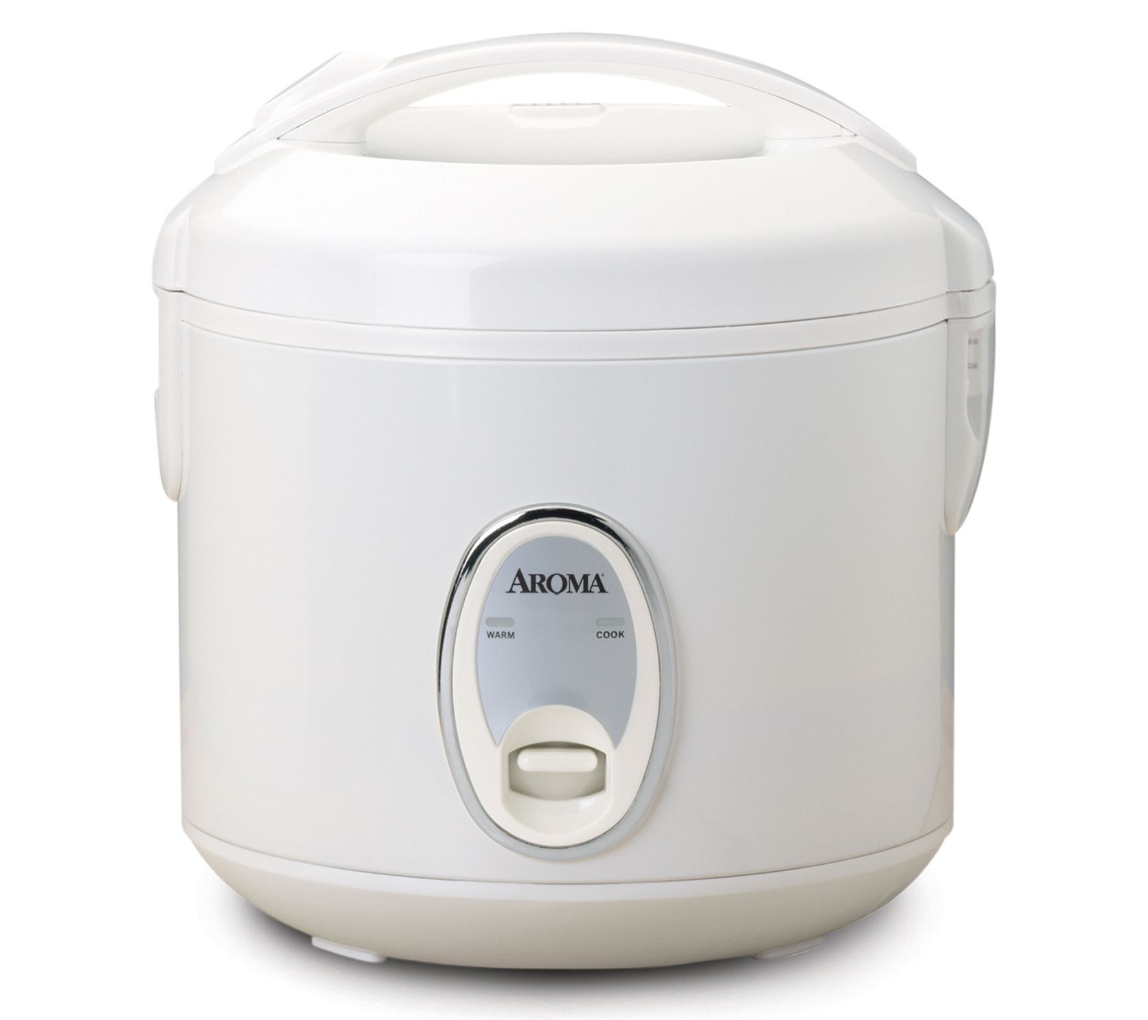 AROMA - 4-Cup Rice Cooker - White