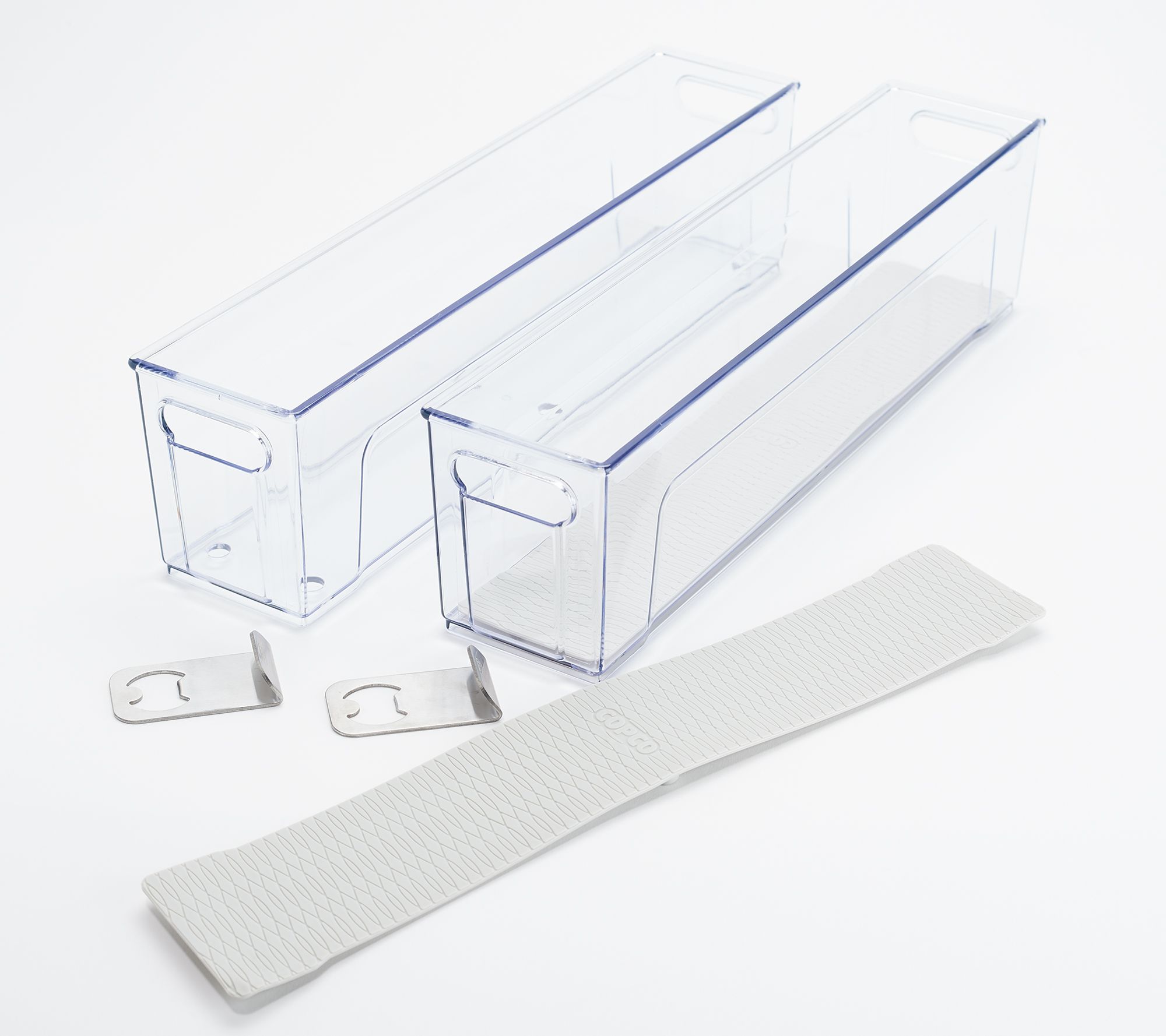 Copco Set of (2) Refrigerator Storage Bins