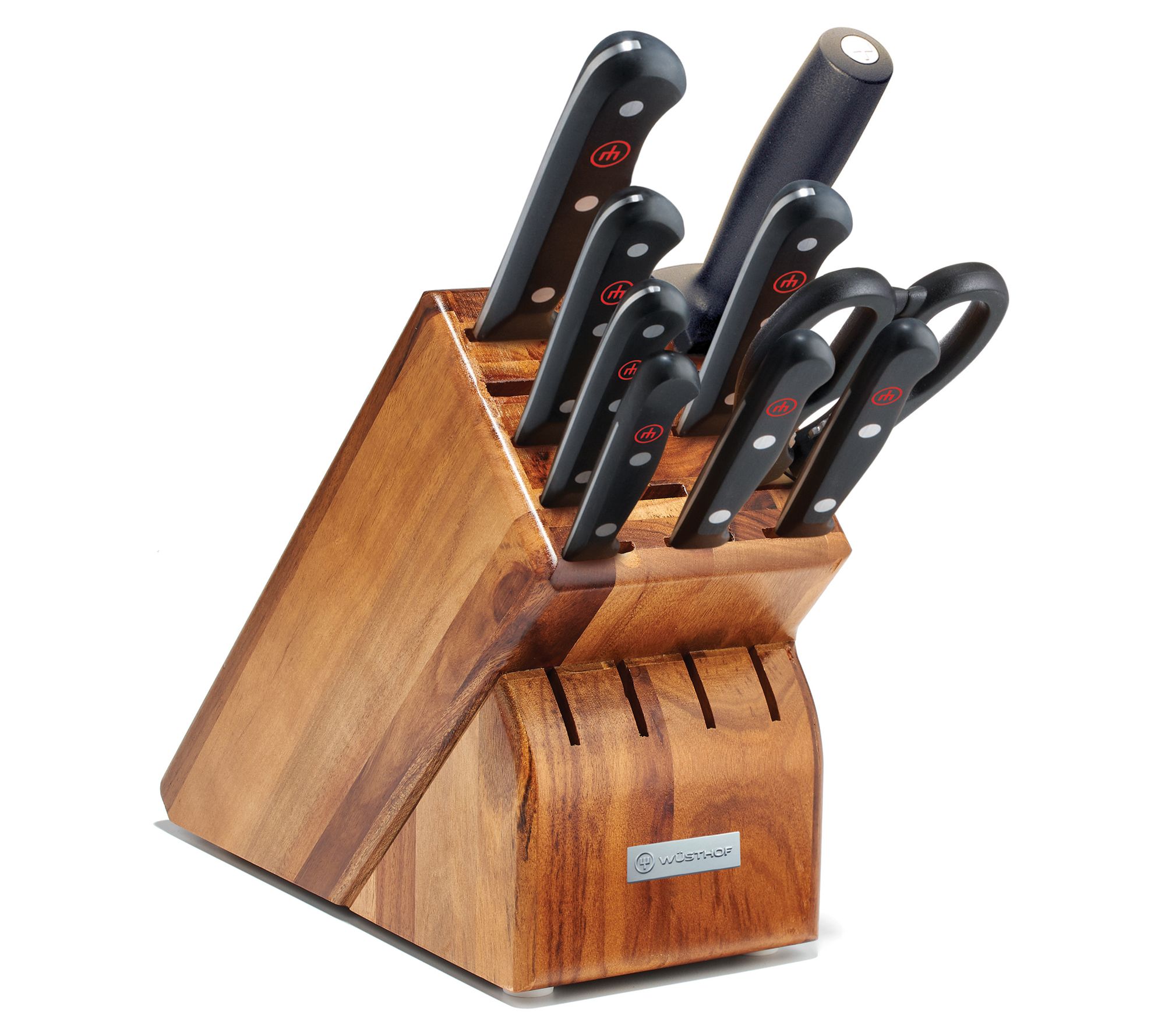 Wusthof Gourmet 10-Piece Knife Block Set
