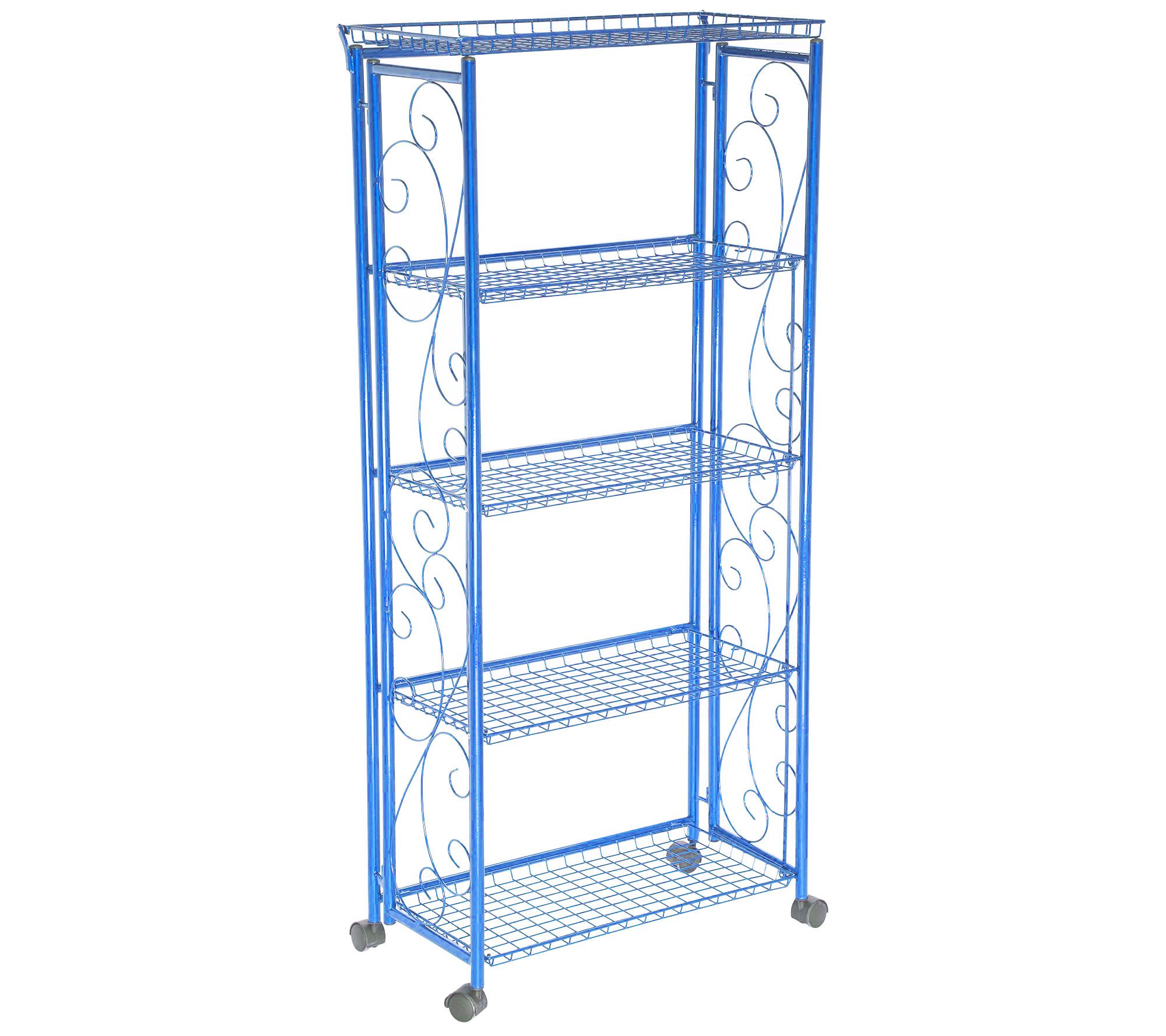 Cook's Essentials 5Tier Deluxe Folding Storage Rack Page 1 —