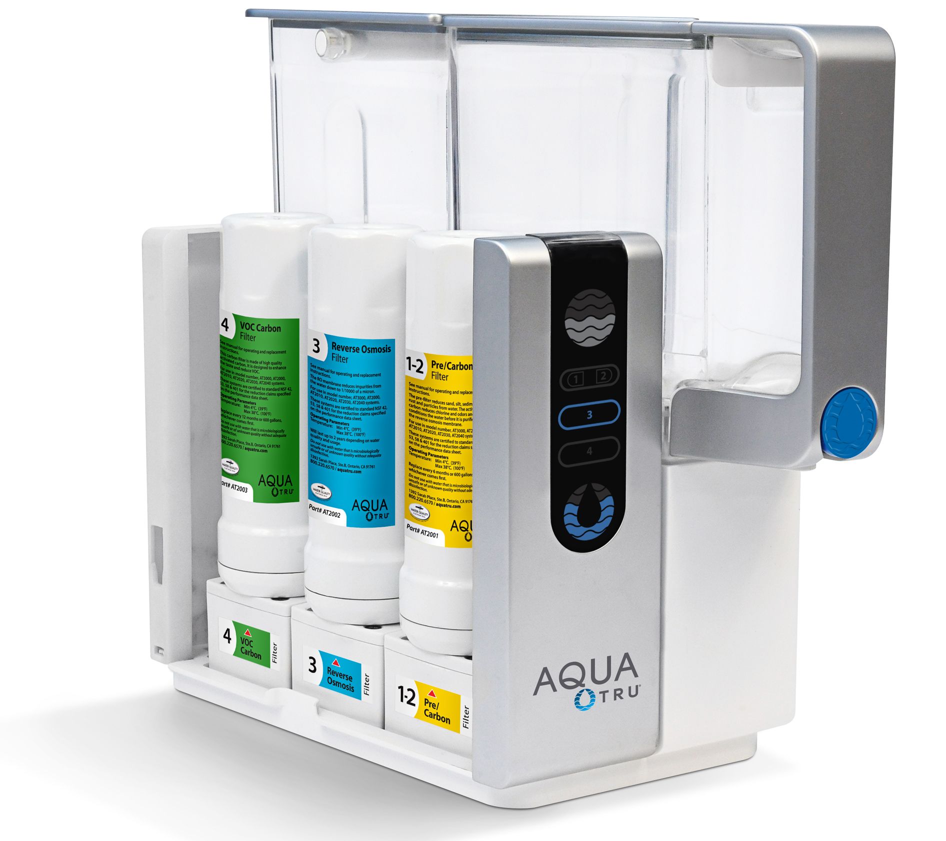 AquaTru Ultra Reverse Osmosis Countertop Water Purifier