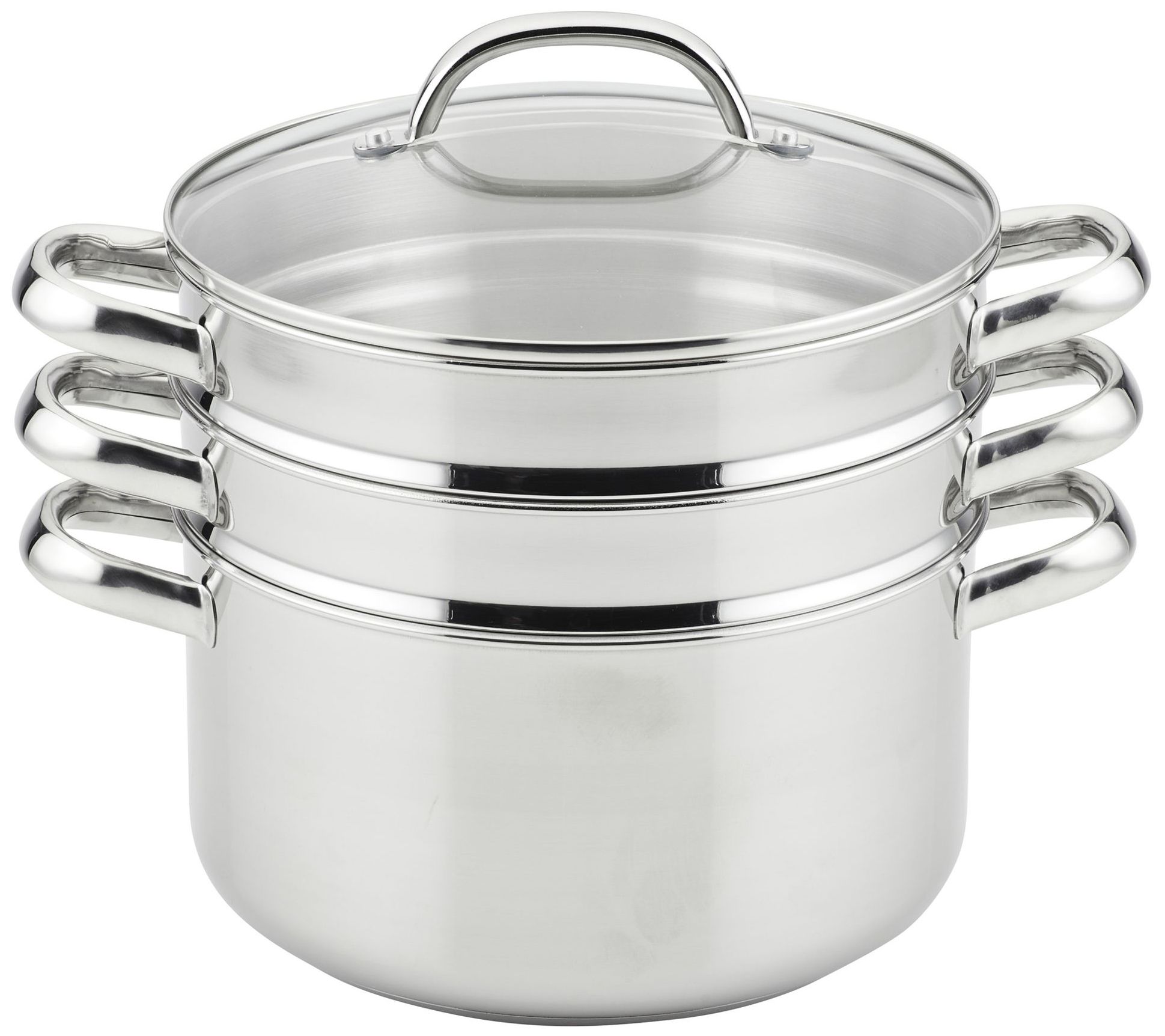 Prestige 6 qt. Stainless Steel Steamer Set and teamer Basket