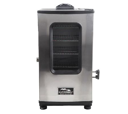 Masterbuilt 4 Rack Digital Electric Smoker w/Remote, Cover & Window ...