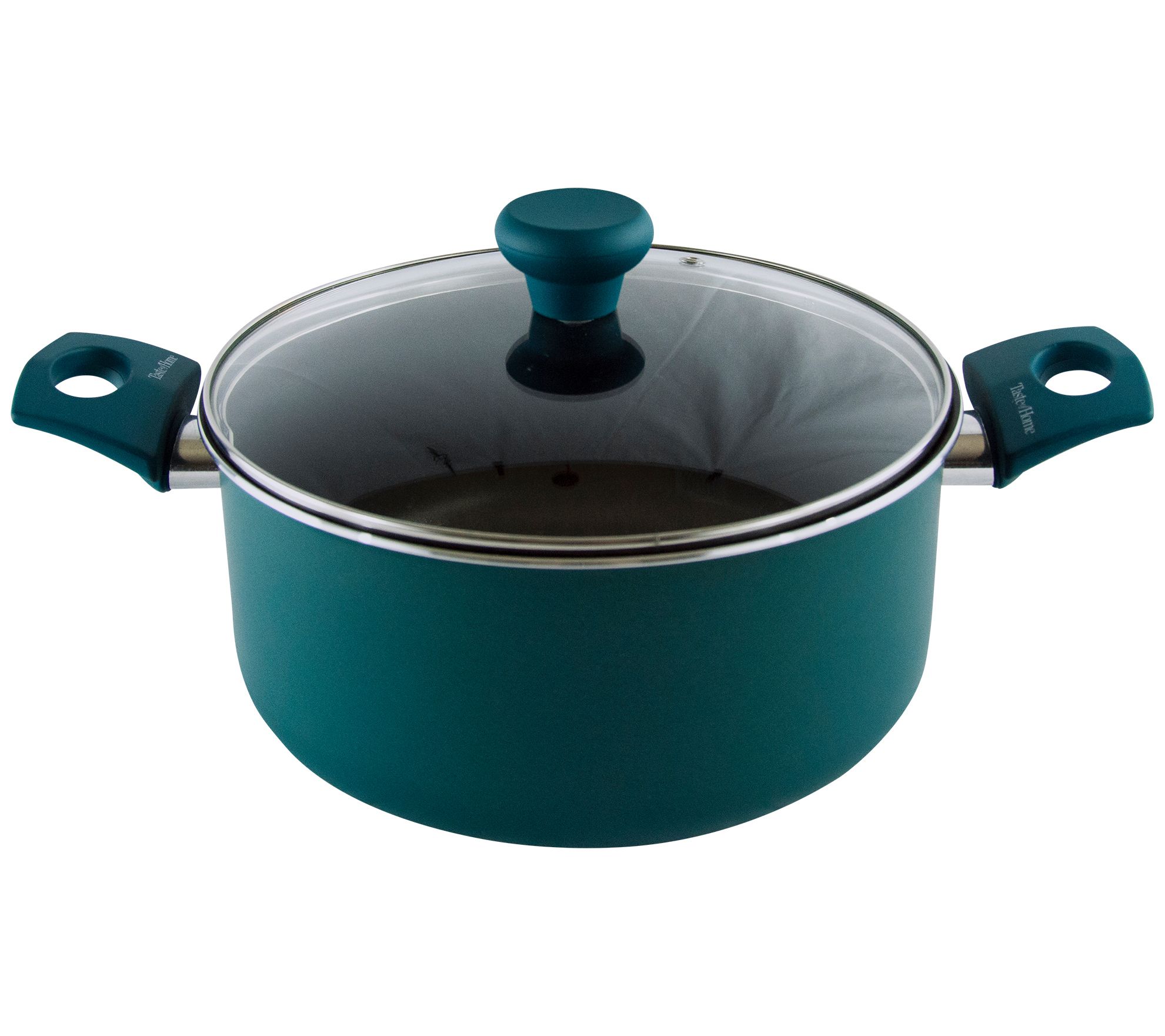 Taste of Home 5-Quart Nonstick Aluminum Dutch O en with Lid