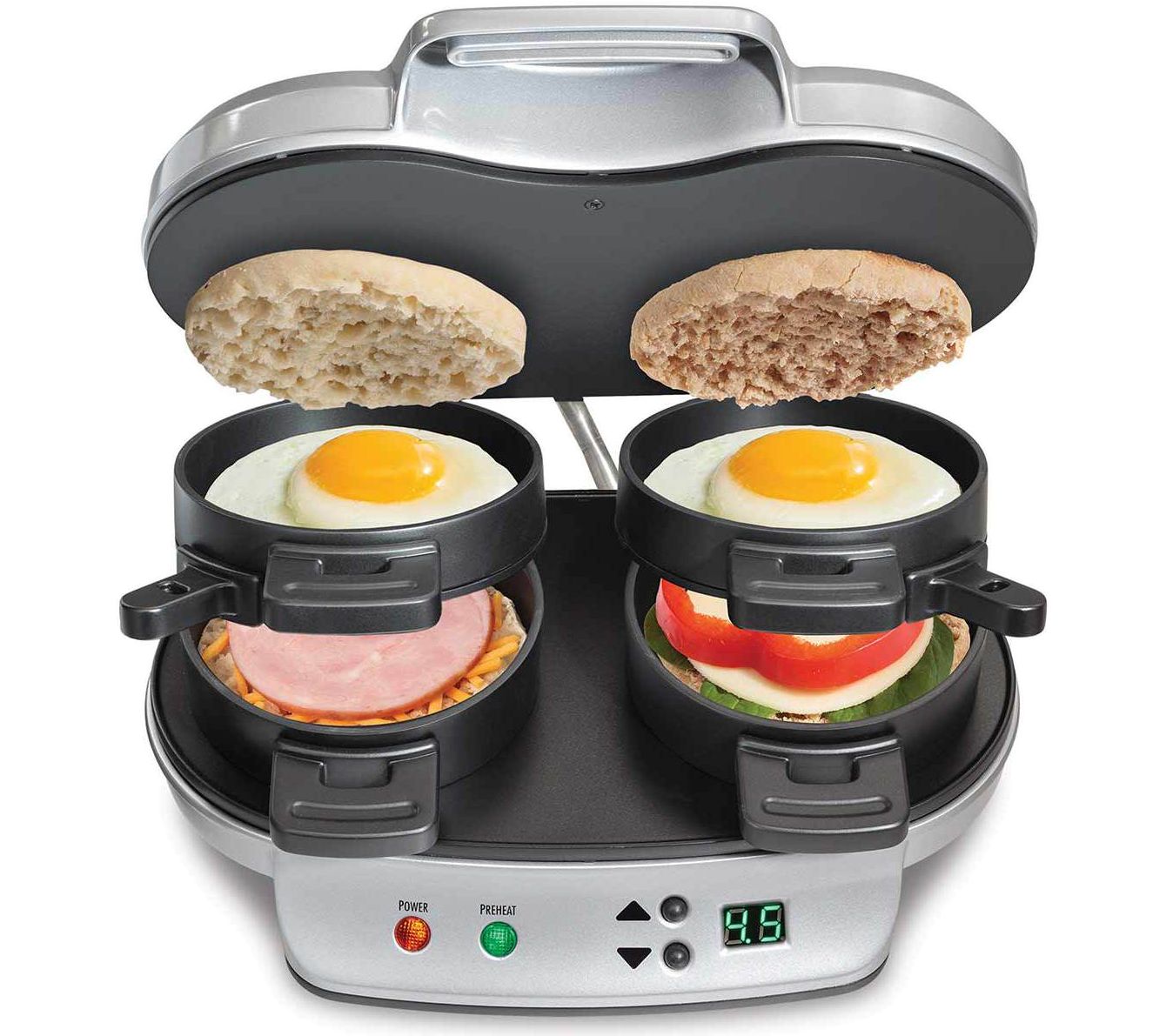 Hamilton Beach Dual Breakfast Sandwich Maker