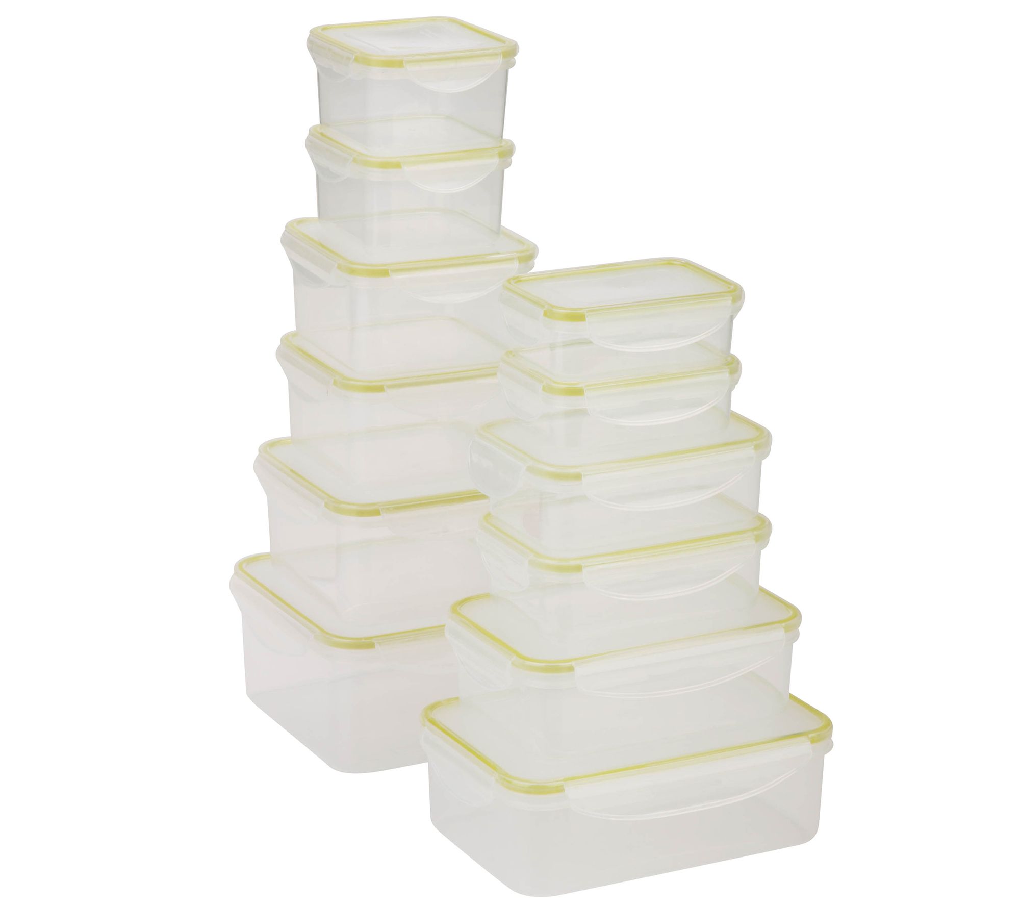 HoneyCanDo 24Piece Locking Food Storage Set