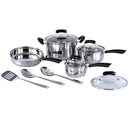 SPT 11-Piece Stainless Steel Cookware Set