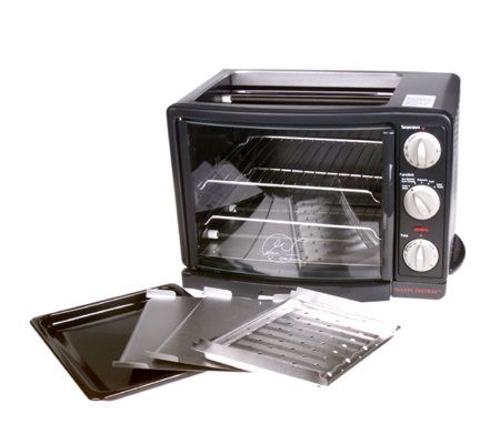 George Foreman 8-in-1 Multi-Function Toaster Oven and Broiler — QVC.com