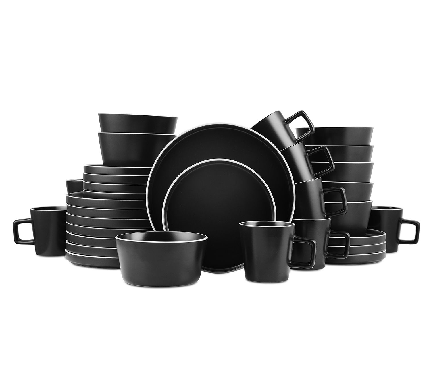 Stone + Lain Allison 32-Piece Stoneware Dinnerw are Set