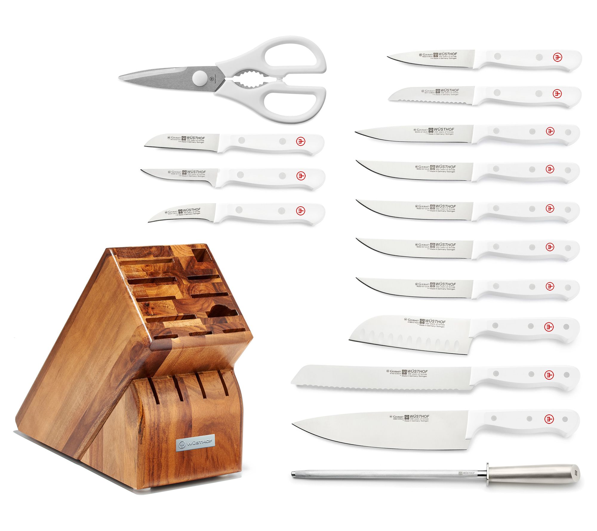 Wusthof Gourmet 16-Piece Knife Block Set