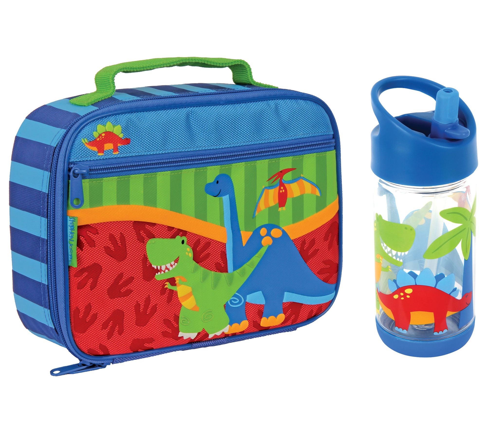 dinosaur lunch box and bottle