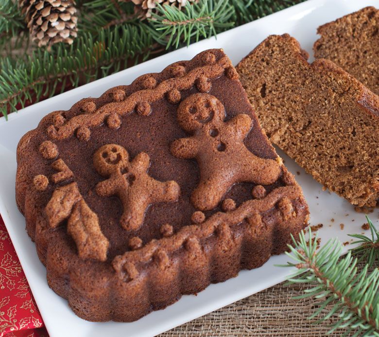 Nordic Ware Gingerbread Man Family Loaf Pan —
