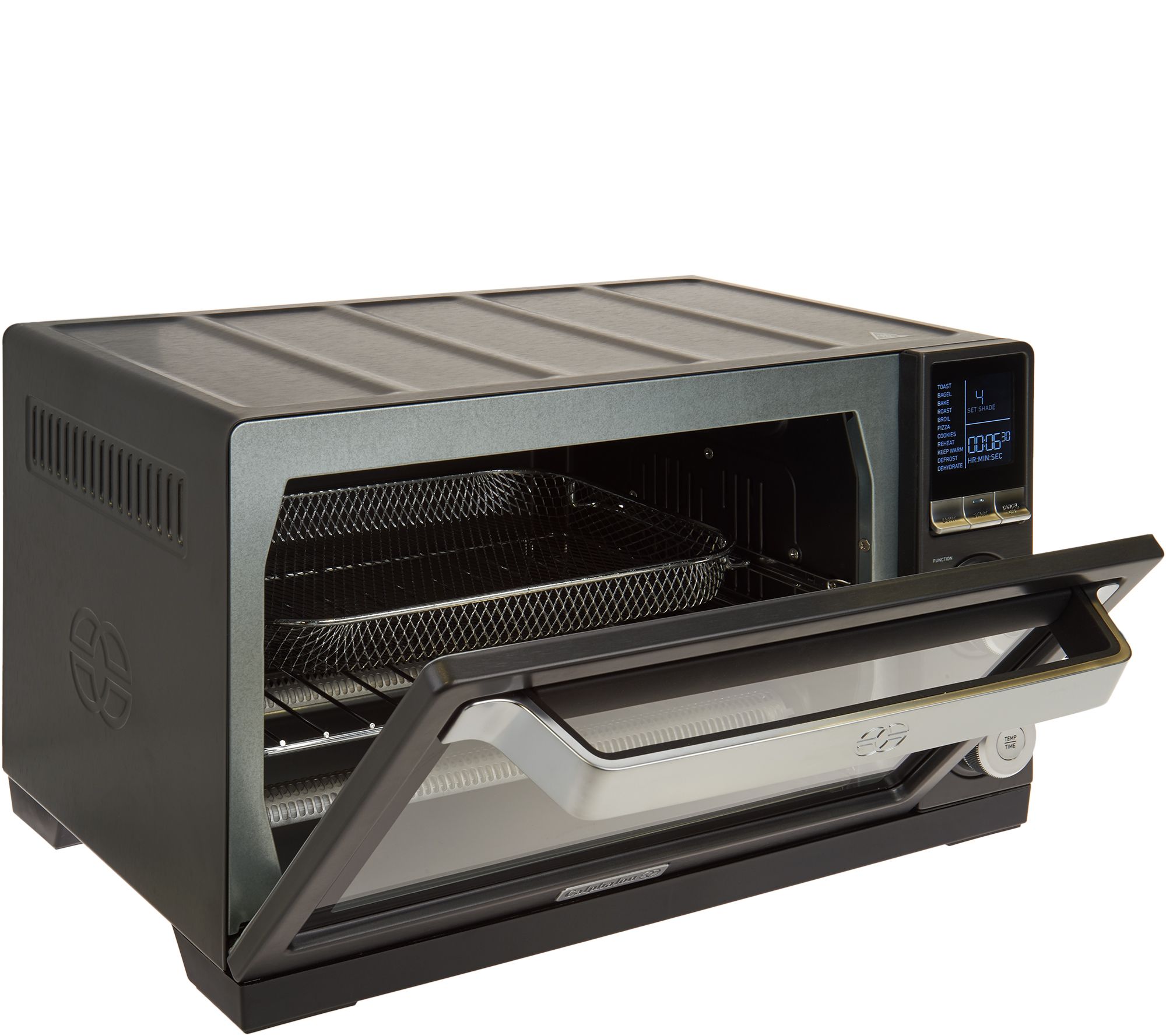 Calphalon Quartz Heat Stainless Steel Countertop Oven Qvc Com