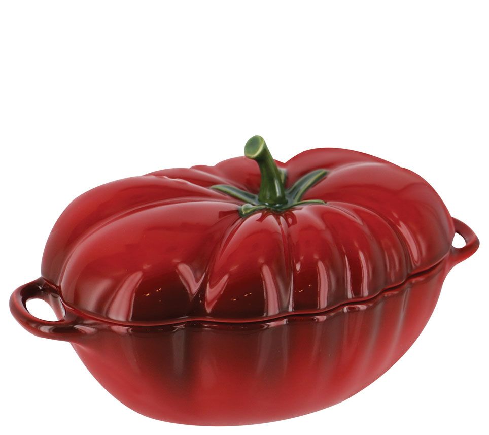 Staub Ceramic 16-oz Petite Tomato Cocotte - Cherry