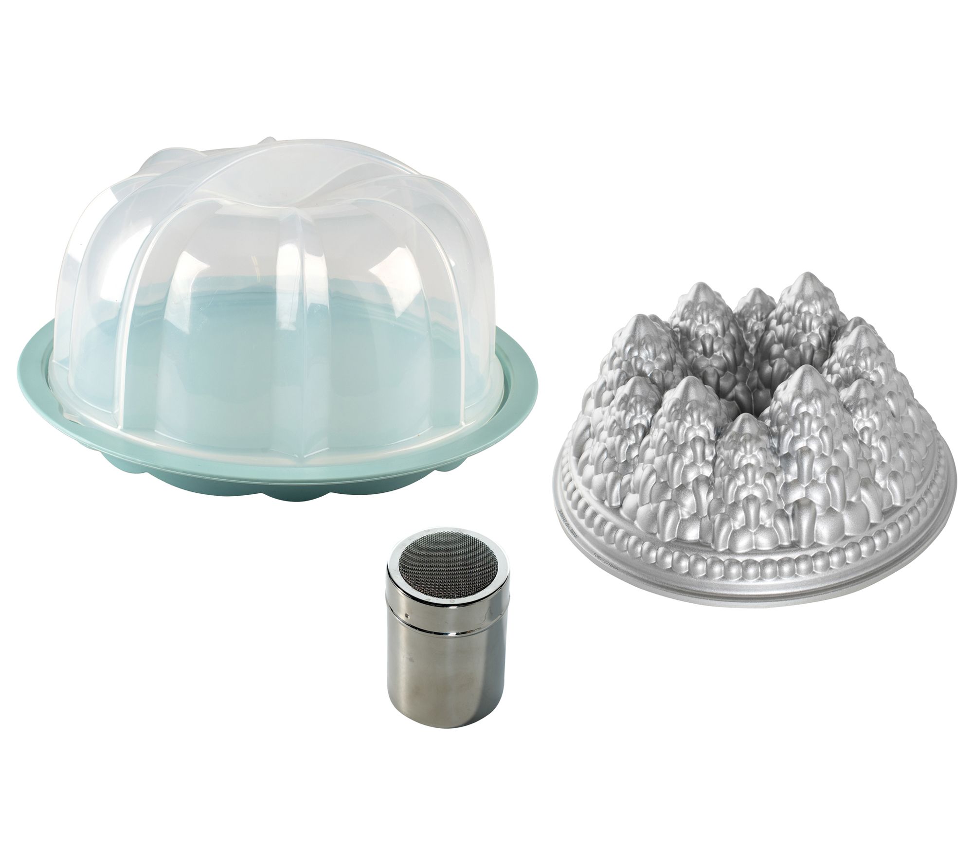 Nordic Ware Pine Forest Bundt Cake Bundle