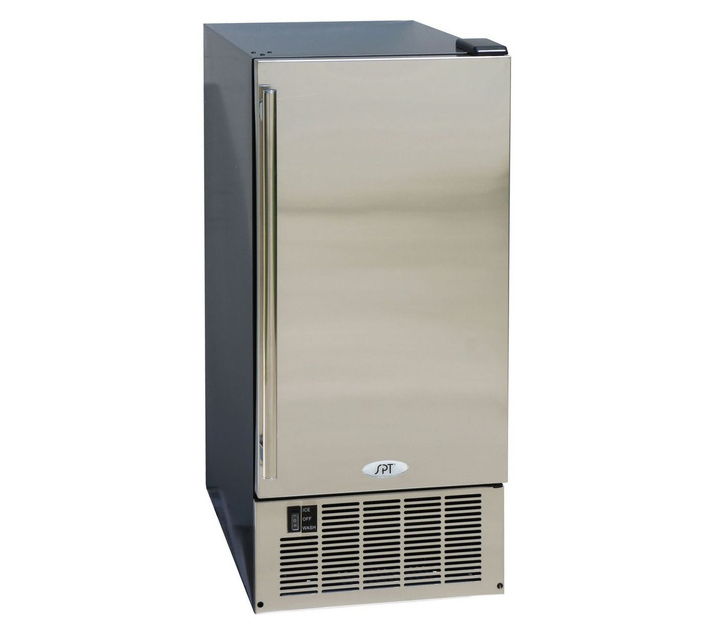 SPT Restaurant Quality Stainless Steel Ice Make r