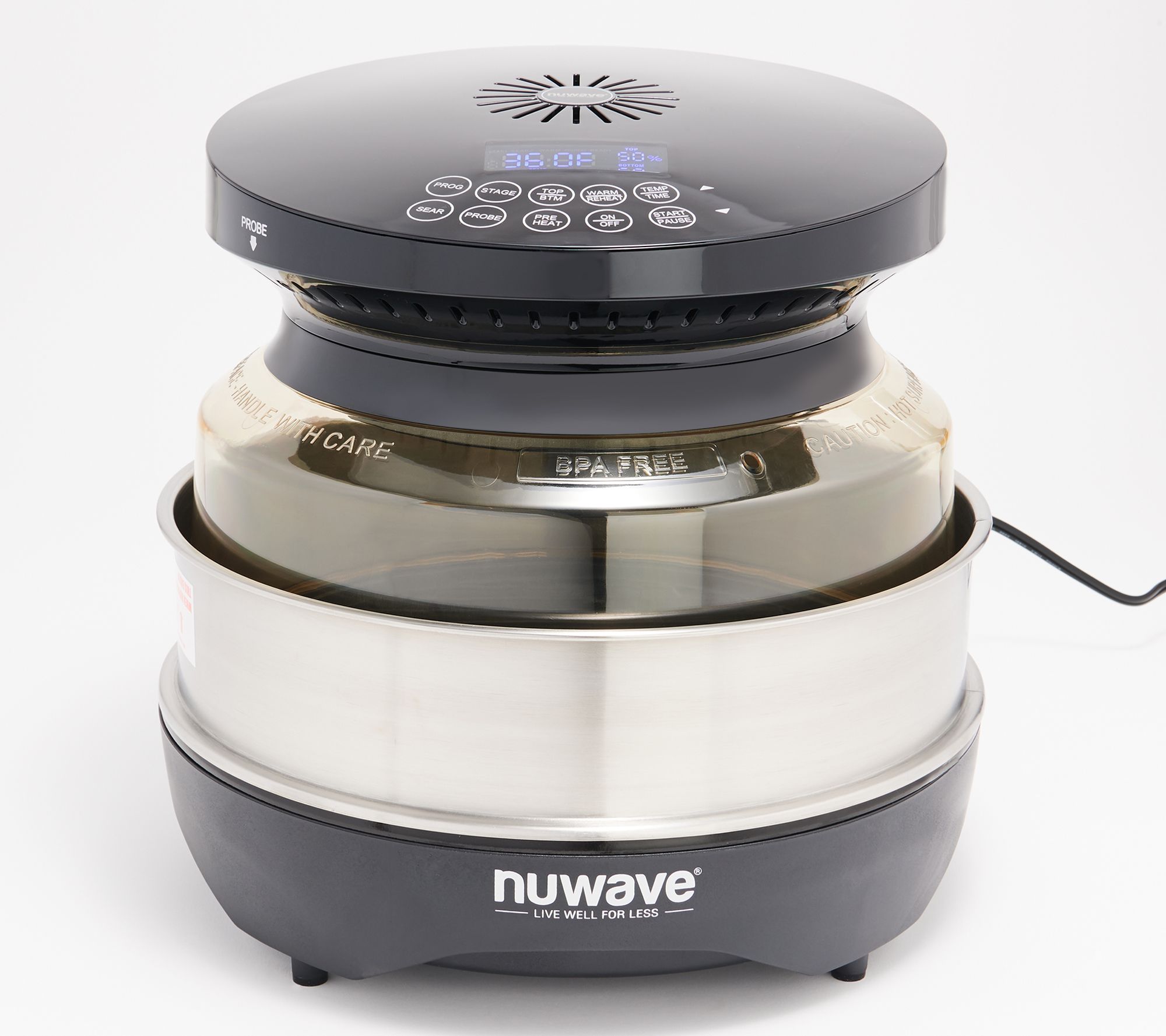 NuWave Primo Oven with Grill Plate and Integrated Food Probe