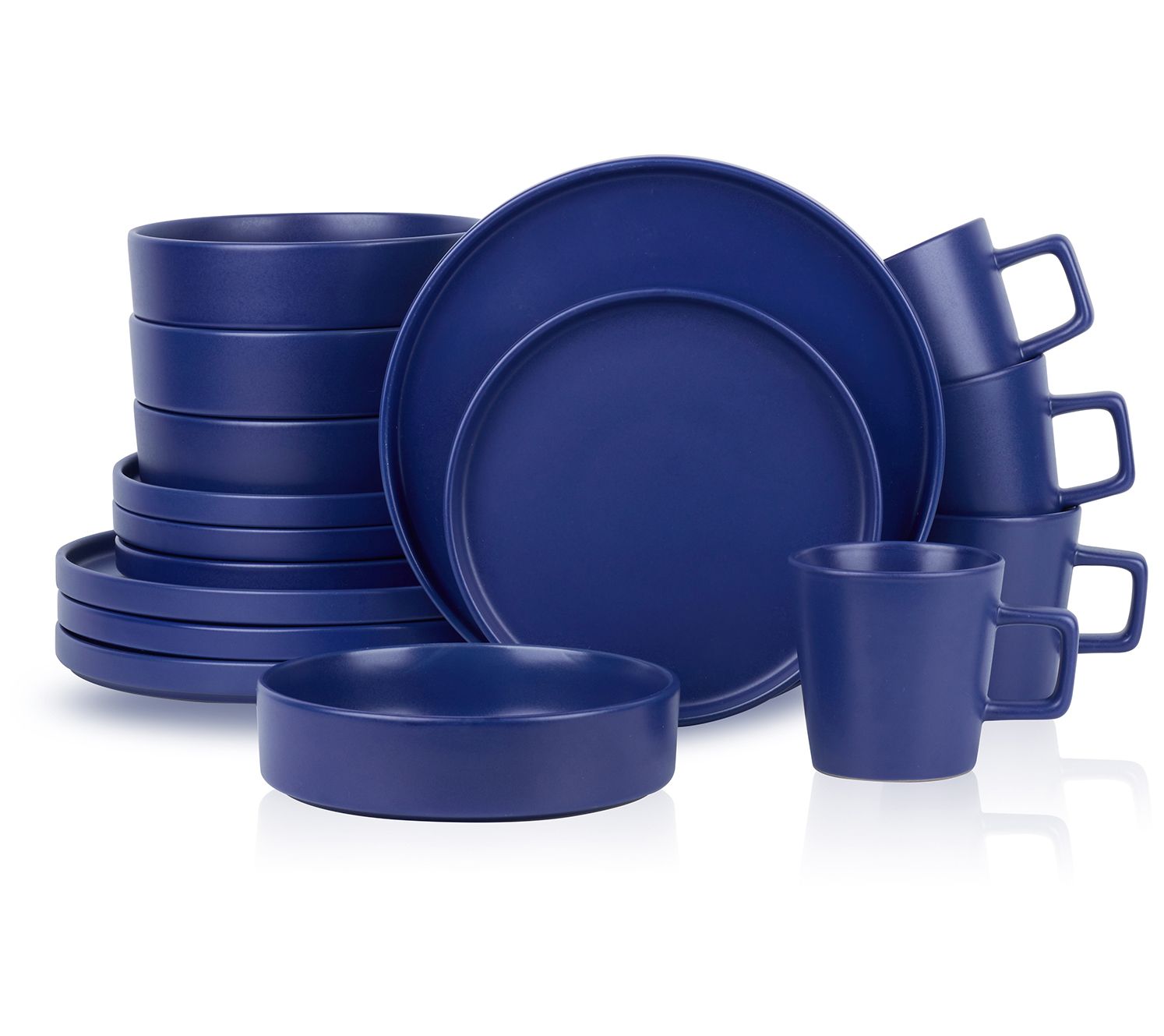 Stone + Lain Cleo 16-Piece Stoneware Dinnerware Set